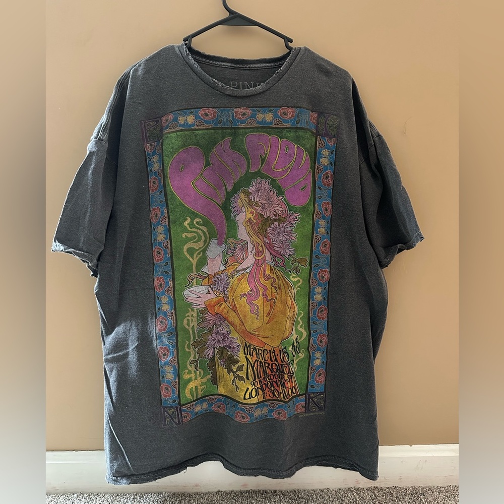 Pink Floyd Gray Cotton Apparel